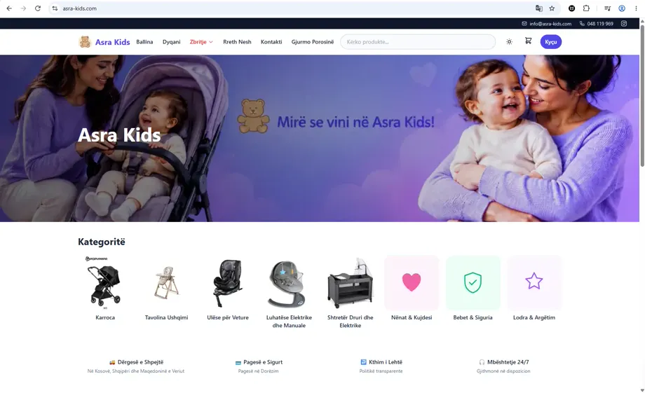 ASRA Kids website